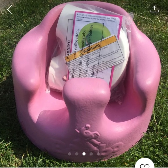 light pink bumbo seat